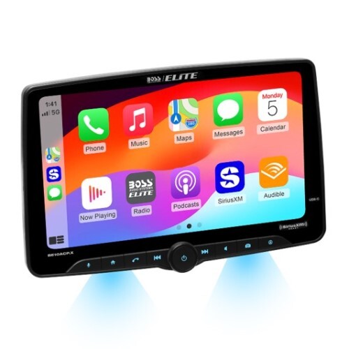 CARPLAY & ANDROID AUTO SINGLE-DIN, WIRED APPLE CARPLAY & ANDROID AUTO,SXM, MECH-LESS MULTIMEDIA PLAY