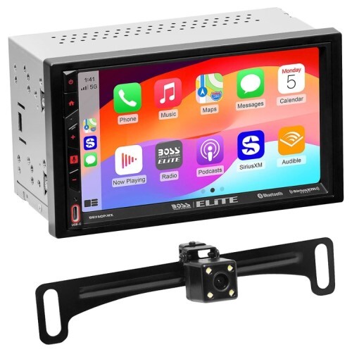 WIRELESS CARPLAY & ANDROID AUTO DOUBLE-DIN, WIRELESS/WIRED APPLE CARPLAY & ANDROID AUTO,SXM, MECH-LE