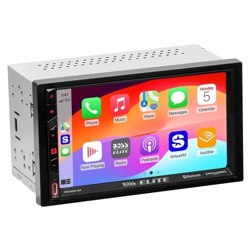 WIRELESS CARPLAY & ANDROID AUTO DOUBLE-DIN, WIRELESS/WIRED APPLE CARPLAY & ANDROID AUTO,SXM, MECH-LE