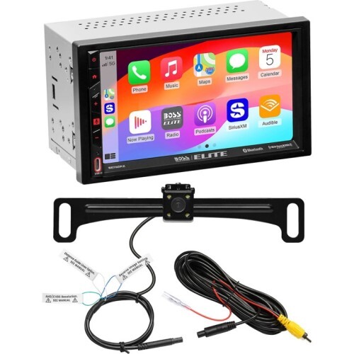 CARPLAY & ANDROID AUTO DOUBLE-DIN, WIRED APPLE CARPLAY & ANDROID AUTO,SXM, MECH-LESS MULTIMEDIA PLAY