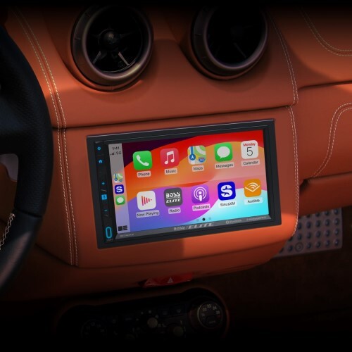 CARPLAY & ANDROID AUTO DOUBLE-DIN, WIRED APPLE CARPLAY & ANDROID AUTO,SXM, MECH-LESS MULTIMEDIA PLAY