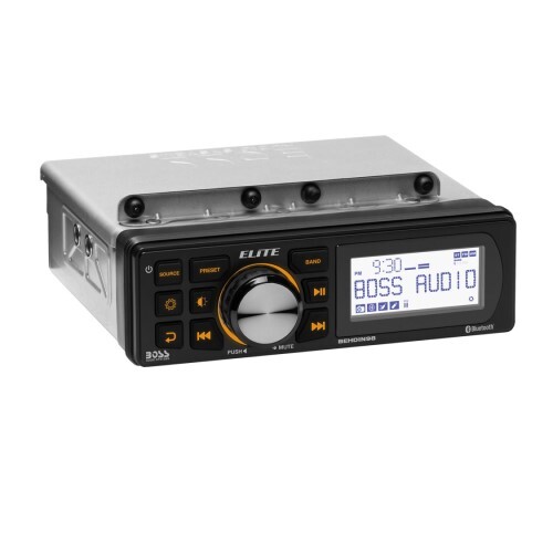 RECEIVER W/ AMPLIFIED BLUETOOTH & IPX6 WATERPROOF PANEL FOR SELECT HARLEY DAVIDSON (PLUG AND PLAY)