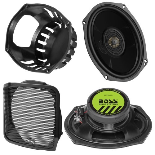 POWERSPORTS AUDIO KIT MARINE HARLEY DAVIDSON SADDLEBAG SPEAKER KIT FOR SELECT ‘14+ ROAD GLIDE & STRE