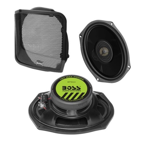 POWERSPORTS AUDIO KIT MARINE HARLEY DAVIDSON SADDLEBAG SPEAKER KIT FOR SELECT ‘14+ ROAD GLIDE & STRE