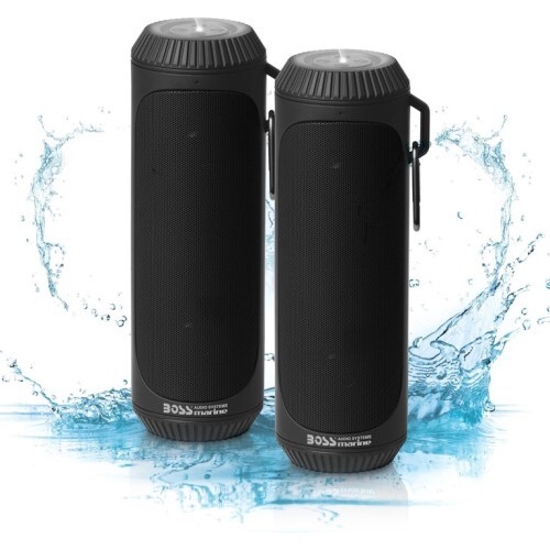 BLUETOOTH SPEAKERS MARINE PORTABLE BLUETOOTH SPEAKERS (COMES IN PAIR) W/ TWS- TRUE WIRELESS STEREO (