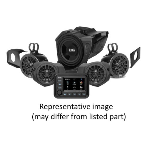 POWERSPORTS AUDIO KIT MARINE BPRZRD, MGV550B, RGB, 5 SPEAKERS, POLARIS RZR XP1000 5-SPEAKER AUDIO KI