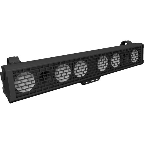 SPEAKERS MARINE 500 WATTS MAX POWER | 27" AMPLIFIED SOUND BAR FEATURING BUILT-IN CLASS D AMPLIFIER,