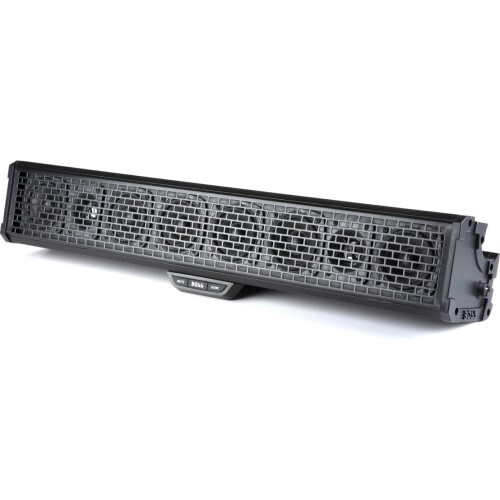 SPEAKERS MARINE 500 WATTS MAX POWER | 27" AMPLIFIED SOUND BAR FEATURING BUILT-IN CLASS D AMPLIFIER,