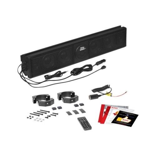 SPEAKERS MARINE WEATHERPROOF 26 INCH IPX5 RATED ATV/UTV SOUND BAR AUDIO SYSTEM W/BLUETOOTH AUDIO STR