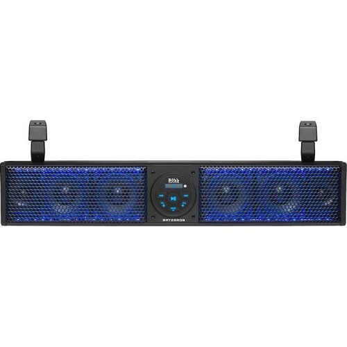SPEAKERS MARINE WEATHERPROOF 26 INCH IPX5 RATED ATV/UTV SOUND BAR AUDIO SYSTEM W/BLUETOOTH AUDIO STR