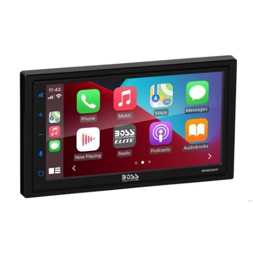 CARPLAY & ANDROID AUTO DOUBLE-DIN, APPLE CARPLAY & ANDROID AUTO, MECH-LESS MULTIMEDIA PLAYER (NO CD/