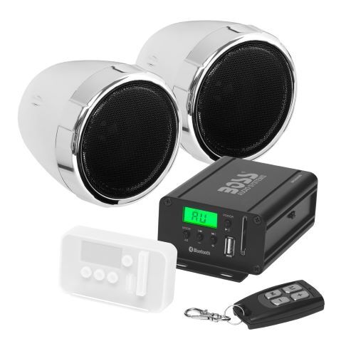 SPEAKERS MARINE BLUETOOTH® | 600 WATTS MAX POWER ALL-TERRAIN SPEAKER AND AMPLIFIER SYSTEM