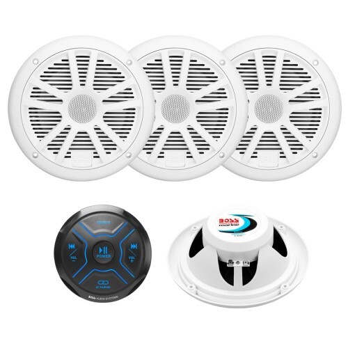 HEAD UNIT + SPEAKER PACKAGES MARINE MGR250B, MR6W, GAUGE, MECH-LESS MULTIMEDIA PLAYER (NO CD/DVD)