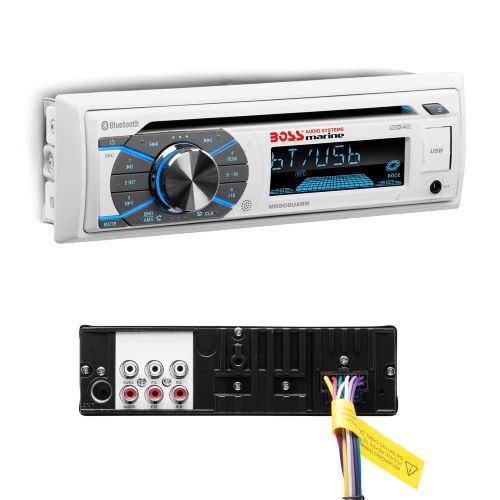 HEAD UNIT MARINE SINGLE-DIN, CD/MP3 PLAYER BLUETOOTH