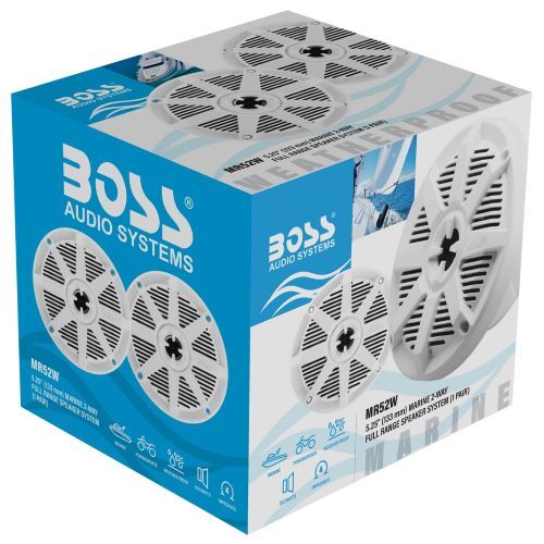 SPEAKERS MARINE 5.25" 2-WAY 150W FULL RANGE SPEAKERS. (SOLD IN PAIRS)