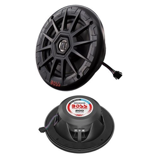 SPEAKERS MARINE 6.5" 2-WAY 200W FULL RANGE SPEAKERS. (SOLD IN PAIRS)