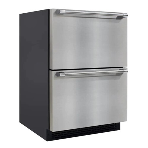 REFRIGERATOR 7.8 CF 24" STAINLESS OUTDOOR/INDOOR REFRIGERATOR & FREEZER DRAWERS