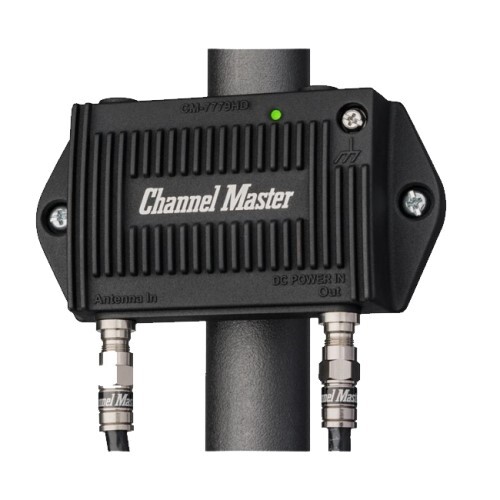 AMPLIFIER PREAMP MAST MOUNT 1 IN 1 OUT SWITCHABLE GAIN