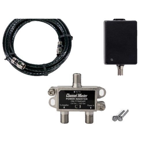 AMPLIFIER PREAMP MAST MOUNT 1 IN 1 OUT SWITCHABLE GAIN