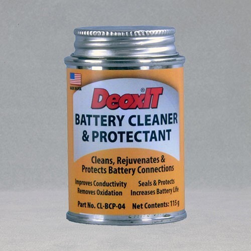 BATTERY CLEANER AND PROTECTANT / BRUSH CAN