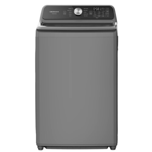 WASHER 4.1 CF HARBOR MIST LOAD CROSLEY POWER BOOST AGIT GLASS LID AUTO SENSING
