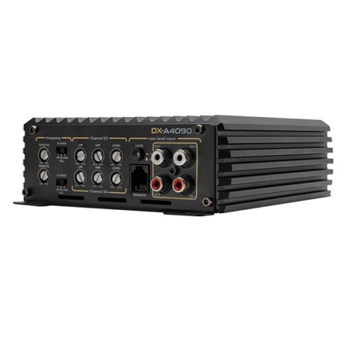 AMPLIFIER 4 X 90W: 4 CHANNEL STEREO AMPLIFIER