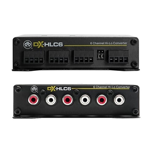 AMPLIFIER 6 CH HIGH LOW-LEVEL CONVERTER WITH SUMMING CAPABILITY