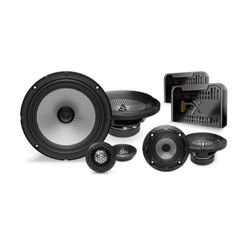 SPEAKER 6.5" 3 WAY SQ COMPONENT SET WITH 2.75" MID AND 1" ALUMINUM DOME TWEETER