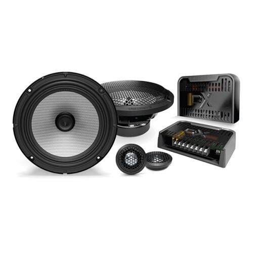 SPEAKER 6.5" SQ COMPONENT SET WITH 1" ALUMINUM DOME TWEETERS
