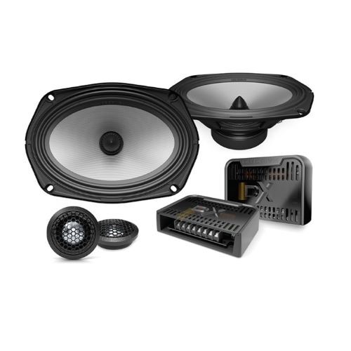 SPEAKER 6X9” 4-WAY SPEAKER, DUAL 0.75” ALUMINUM TWEETER / 2” MIDRANGE, PP CONE W/ RUBBER SURROUND,