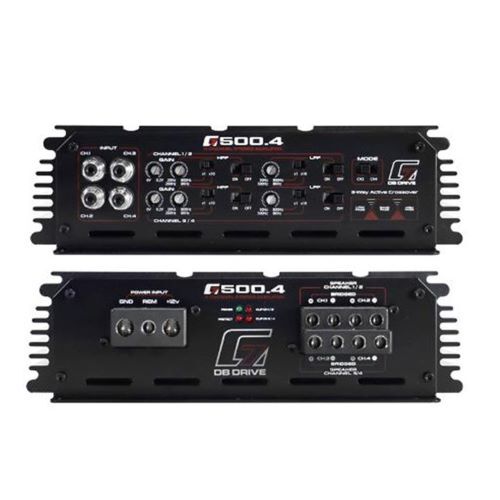 AMPLIFIER G7 SERIES 4 X 500WATT @ 4 OHM CLASS AB