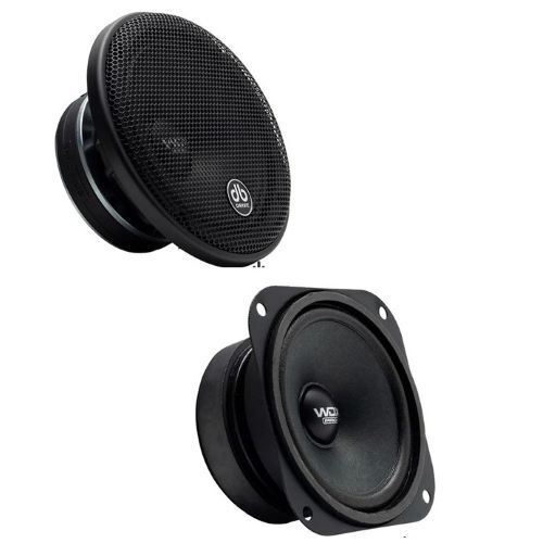 SPEAKER 6.5" 3 WAY COMPONENT LOUDSPEAKERS WITH 2.75" MID, 1" SUPER TWEETER & X-OVER