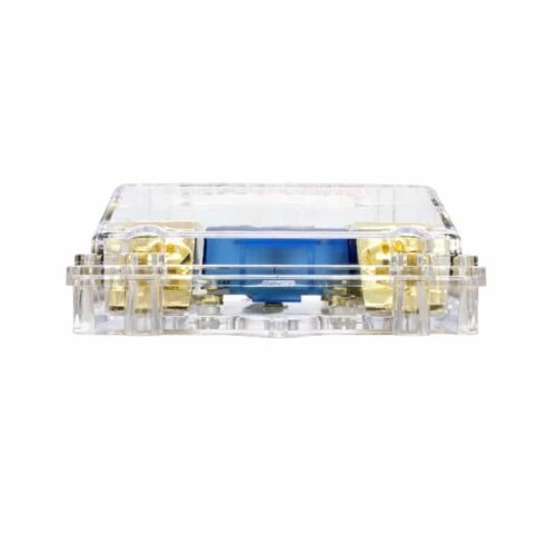 DIGITAL FUSE HOLDER 1 X 0/4 GA IN  2 X 4/8 GA OUT DOUBLE MINI DIGITAL FUSE BLOCK  (C17)