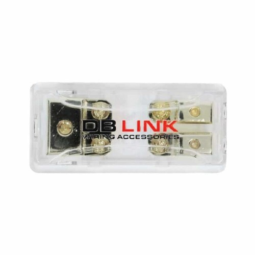 POWER SERIES: FUSE & GROUND BLOCKS MINI ANL FUSE BLOCK 4 GA IN (2) - 8 GA OUT  (C17)