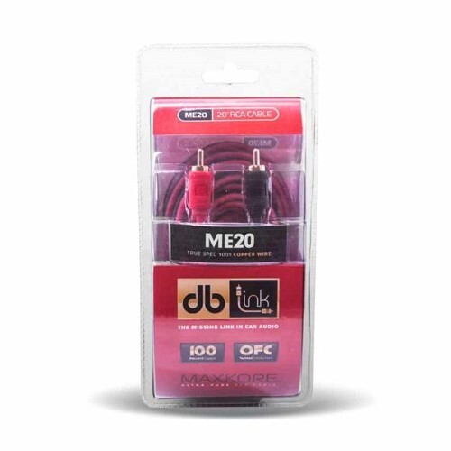 MAXKORE ME SERIES COPPER RCA MAXKORE E SERIES 12 FT RCA CABLE  (C16)