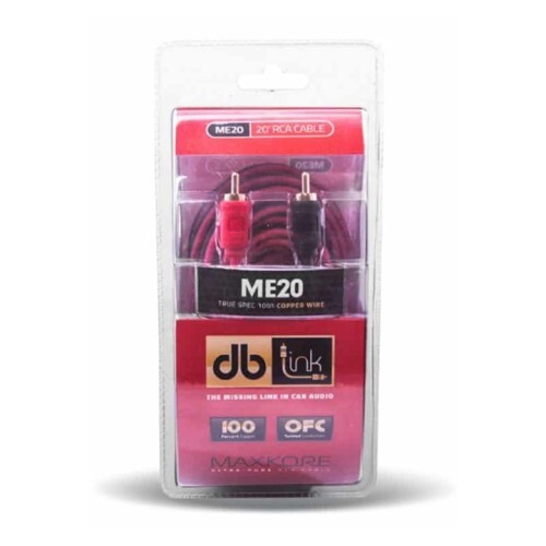 MAXKORE ME SERIES COPPER RCA MAXKORE E SERIES 1.5 FT RCA CABLE  (C16)