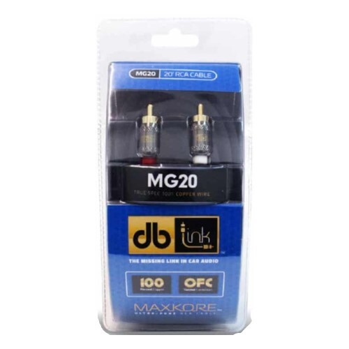 MAXKORE MG SERIES COPPER RCA MAXKORE G SERIES 1.5 FT RCA CABLE  (K16)