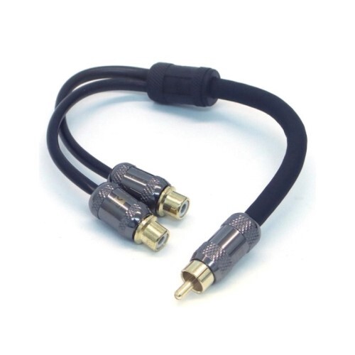 MAXKORE MG SERIES COPPER RCA MAXKORE G SERIES 1 MALE TO 2 FEMALE RCA CABLE  (K16)