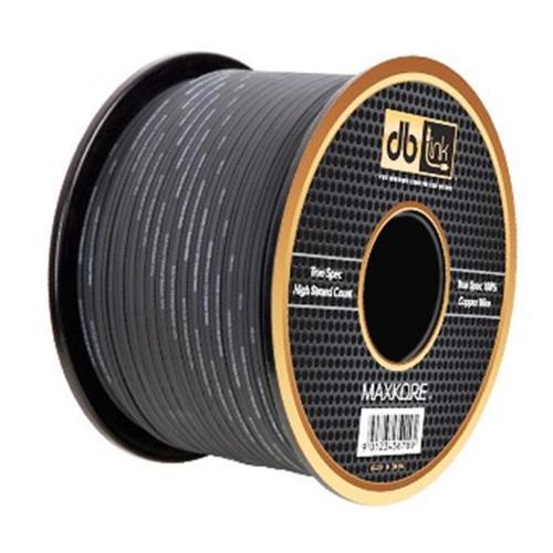 WIRE SPEAKER 16 GA BLACK MAXCORE SOFT TOUCH 500'