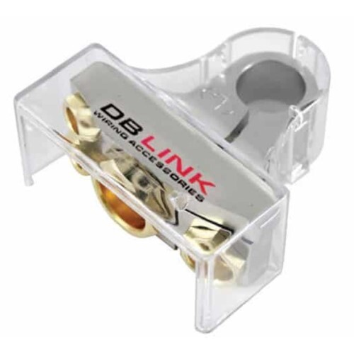 BATTERY TERMINALS (1) 0 GA. / (1) 4 GA. (2) 8GA. INPUTS NICKEL BATTERY TERMINA