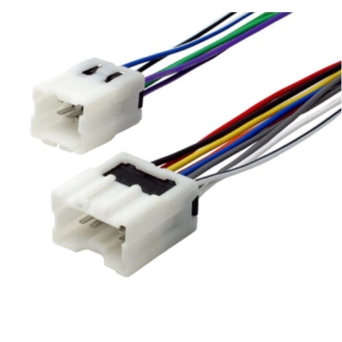 HARNESSES NISSAN 1987-94 - INTO CAR (10 PIN POWER AND 6 PIN SPEAKER PLUGS)  (I10)