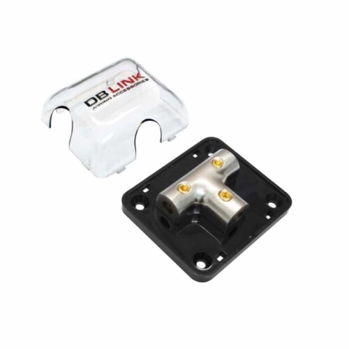 POWER SERIES: FUSE & GROUND BLOCKS T GROUND BLOCK (3) 8 GA  (C17)