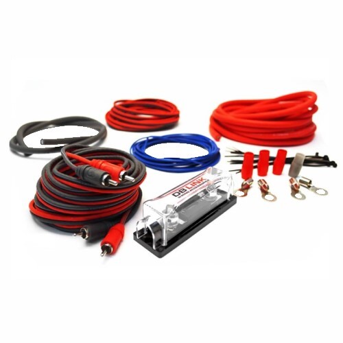 AMPLIFIER KIT X-TREME RED 4 GA ANL AMP KIT