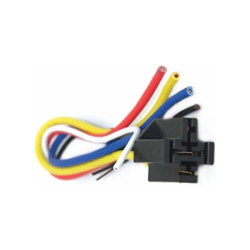 RELAY 5 WIRE RELAY HARNESS, 100% COPPER - SOLD INDIVIDUALLY PACKED 10/ BAG