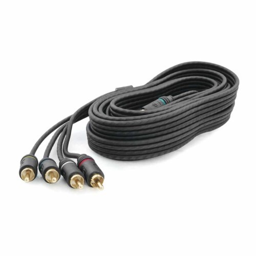 STRANDWORX SX SERIES 4 CHANNEL COPPER RCA 17' 4 CHANNEL STRANDWORX RCA  (E14)