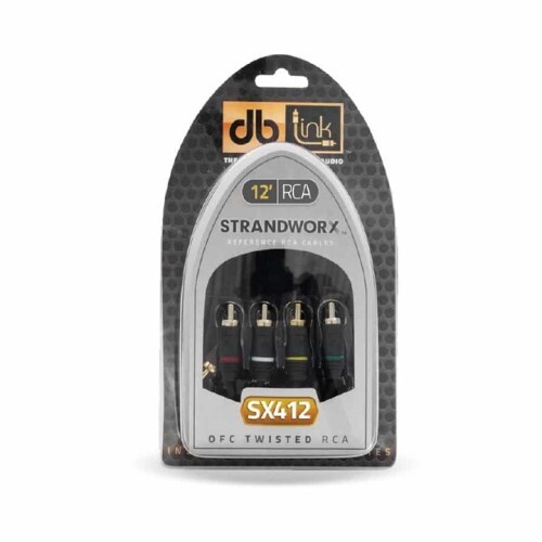 STRANDWORX SX SERIES 4 CHANNEL COPPER RCA 17' 4 CHANNEL STRANDWORX RCA  (E14)