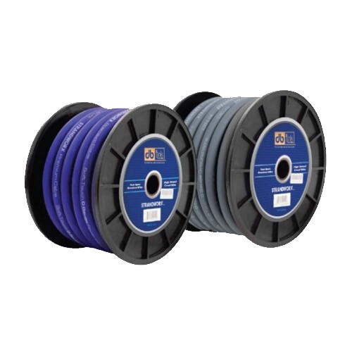 STRANDWORX CCA POWER WIRE  4 GA BLUE 100 FT STRANDWORX SOFT TOUCH POWER WIRE  (C14)