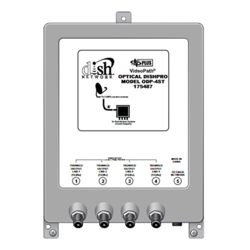 OPTICAL STACKER, ODP4ST, DISH, SAT FEEDS, TRUNKED OUTPUTS