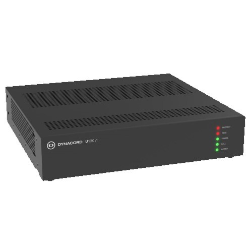 AMPLIFIER 120W 70V/4 AND 8 OHM WITH RACK HARDWARE