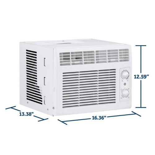 AIR CONDITIONER 5000 BTU MAN CONTROLS WINDOW FOR SMALL ROOMS UP TO 150 SQ FT